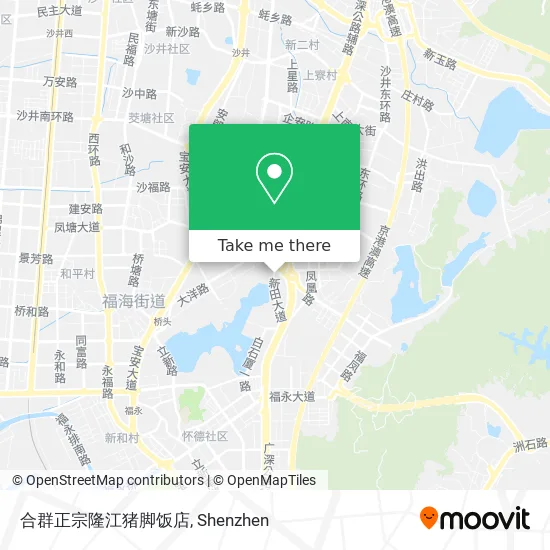 合群正宗隆江猪脚饭店 map
