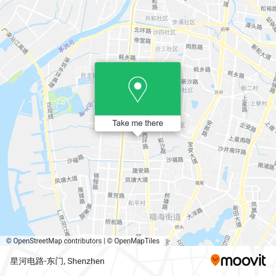 星河电路-东门 map