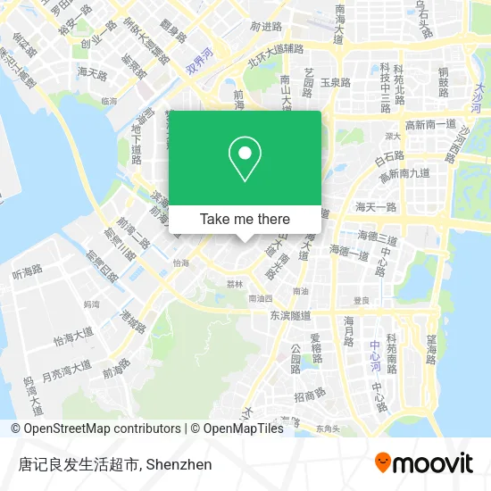 唐记良发生活超市 map