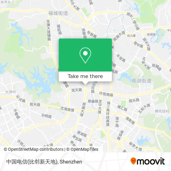 中国电信(比邻新天地) map