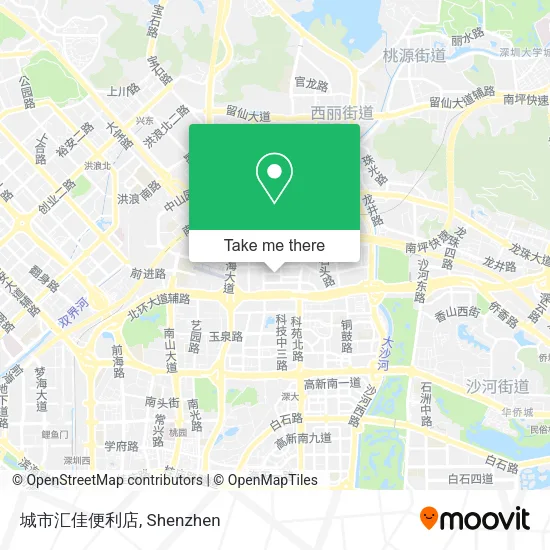 城市汇佳便利店 map