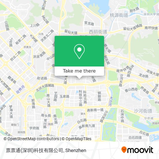 票票通(深圳)科技有限公司 map