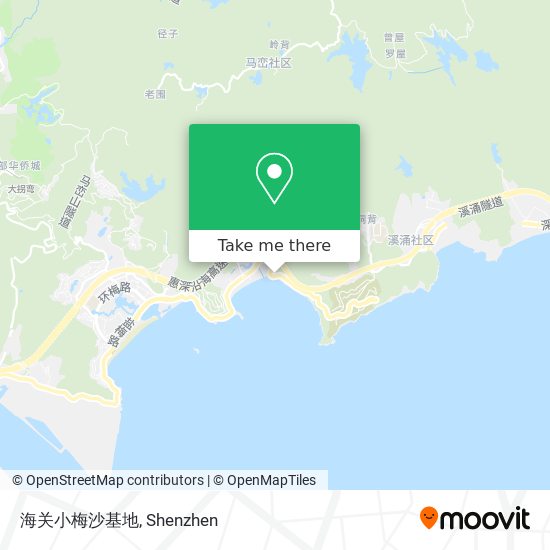 海关小梅沙基地 map