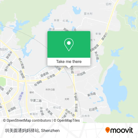 圳美圆通妈妈驿站 map