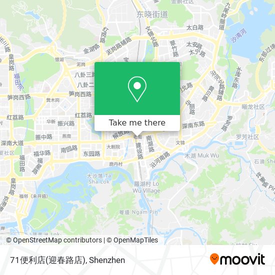 71便利店(迎春路店) map