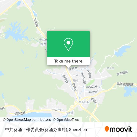 中共葵涌工作委员会(葵涌办事处) map