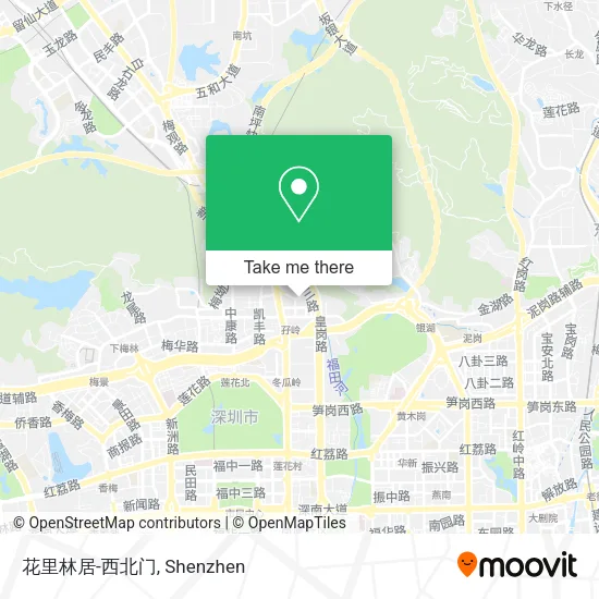 花里林居-西北门 map