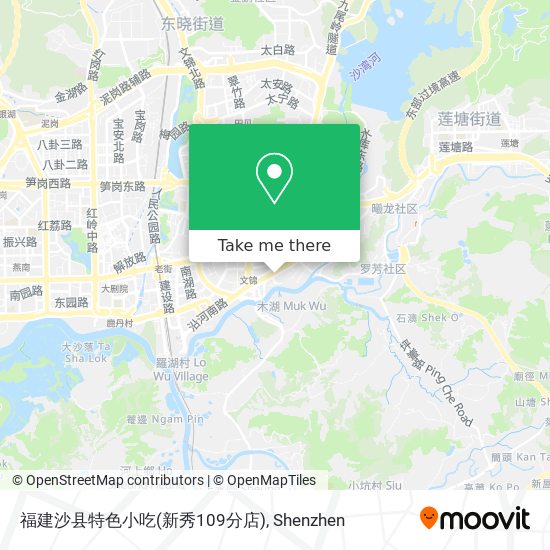 福建沙县特色小吃(新秀109分店) map
