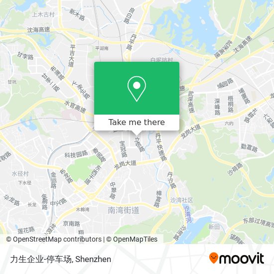 力生企业-停车场 map