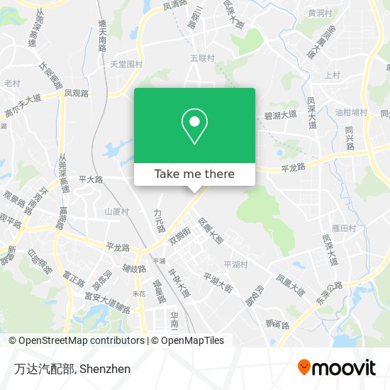 万达汽配部 map