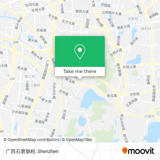广西石磨肠粉 map