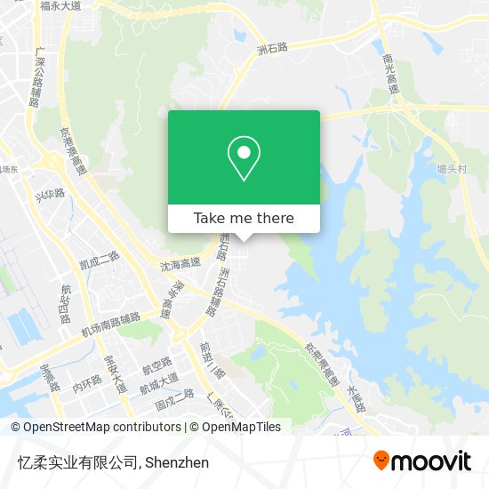 忆柔实业有限公司 map