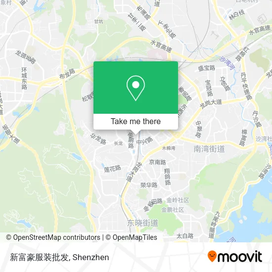 新富豪服装批发 map
