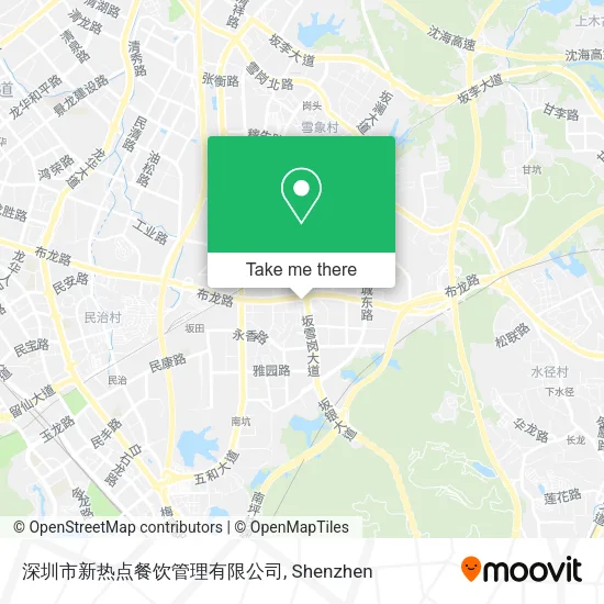 深圳市新热点餐饮管理有限公司 map