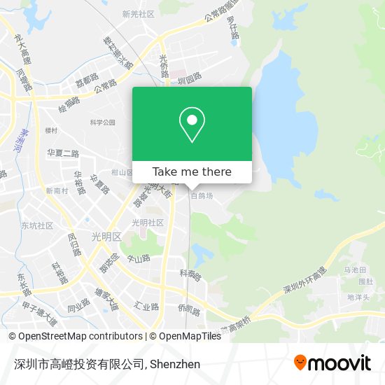深圳市高嶝投资有限公司 map