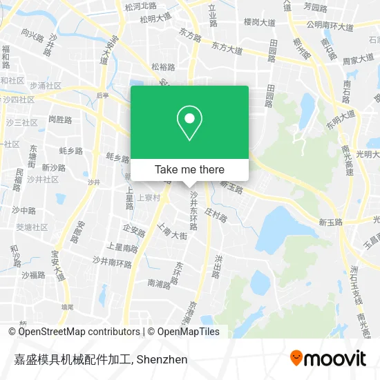 嘉盛模具机械配件加工 map