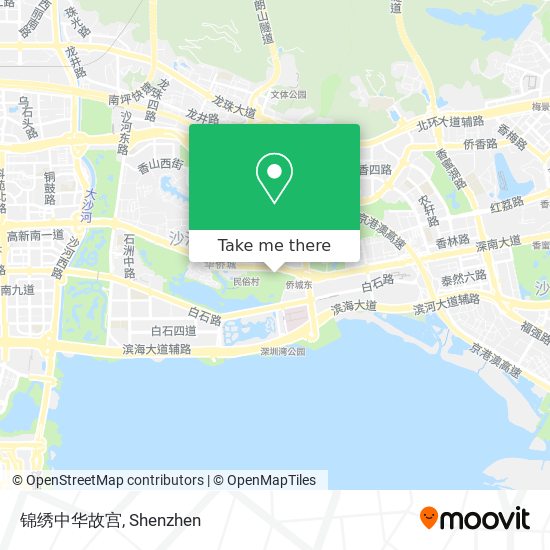 锦绣中华故宫 map