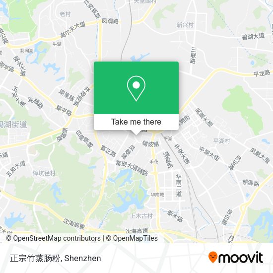正宗竹蒸肠粉 map