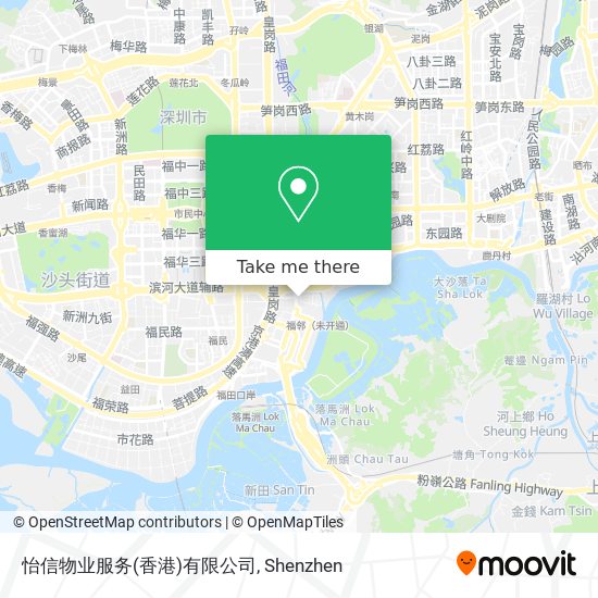 怡信物业服务(香港)有限公司 map