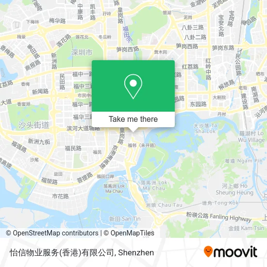 怡信物业服务(香港)有限公司 map