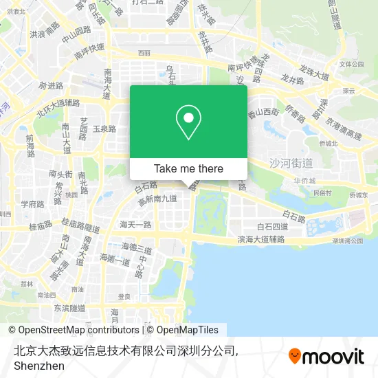 北京大杰致远信息技术有限公司深圳分公司 map