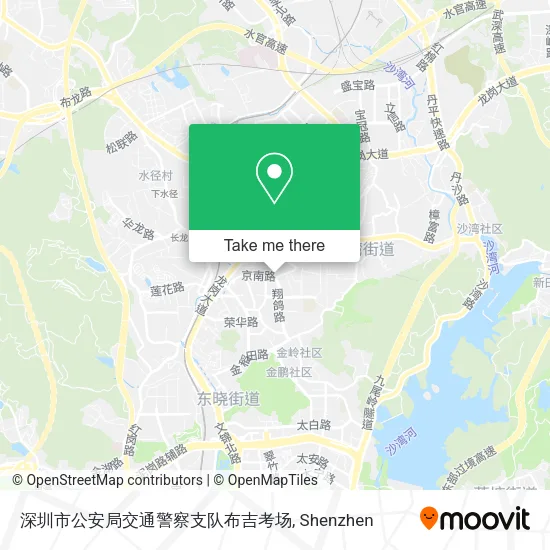 深圳市公安局交通警察支队布吉考场 map