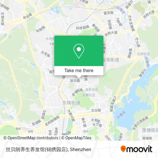 丝贝朗养生养发馆(锦绣园店) map