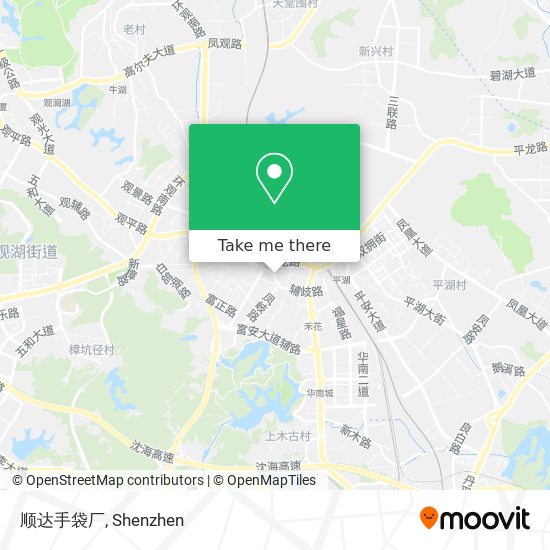 顺达手袋厂 map