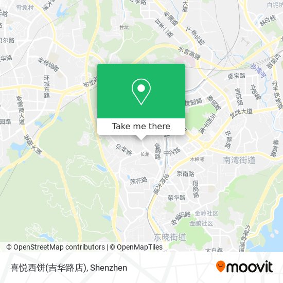 喜悦西饼(吉华路店) map
