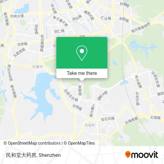 民和堂大药房 map