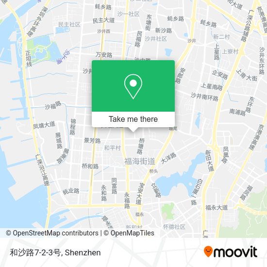 和沙路7-2-3号 map