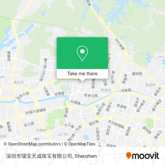 深圳市瑞宝天成珠宝有限公司 map