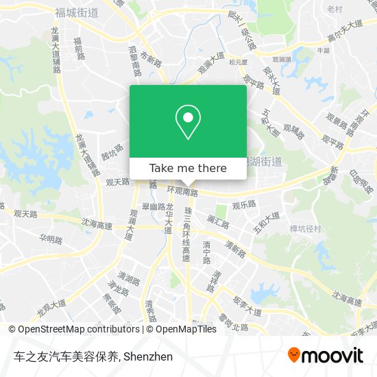 车之友汽车美容保养 map