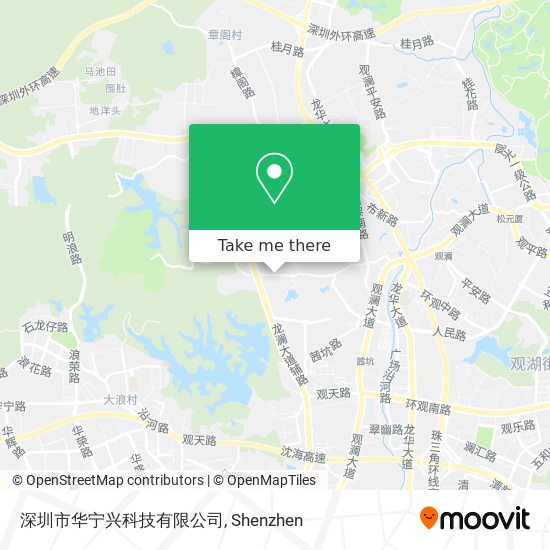 深圳市华宁兴科技有限公司 map