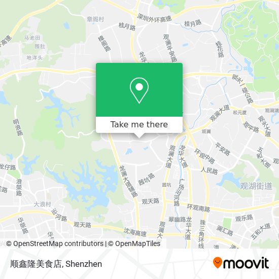 顺鑫隆美食店 map