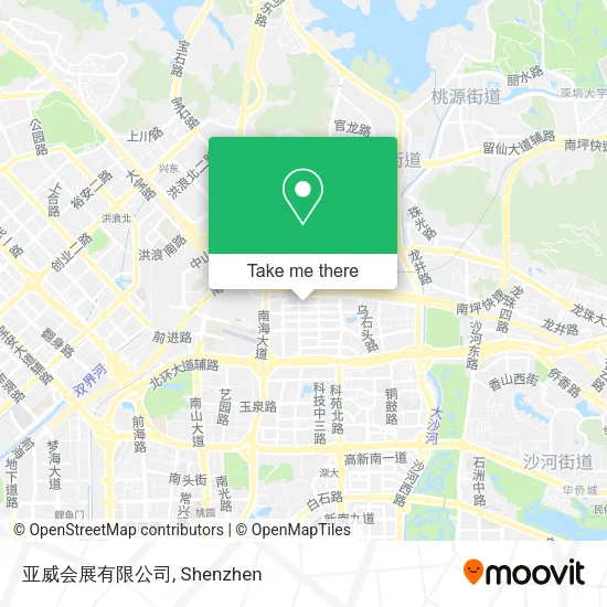 亚威会展有限公司 map