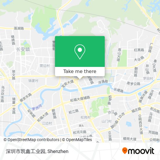 深圳市凯鑫工业园 map