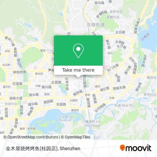 金木屋烧烤烤鱼(桂园店) map