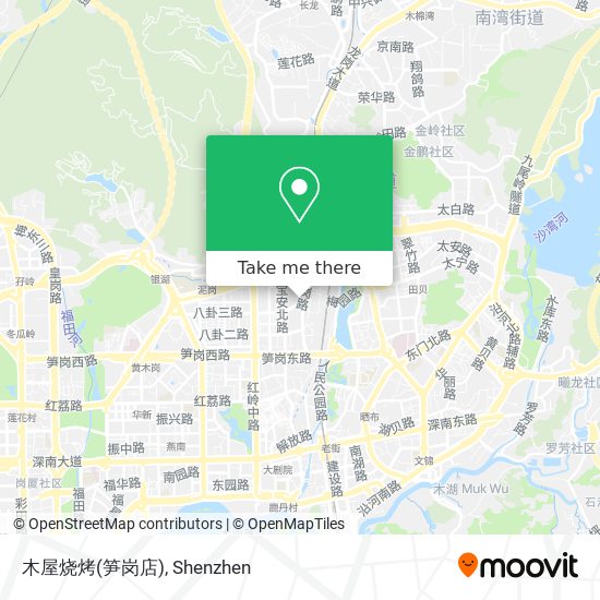 木屋烧烤(笋岗店) map