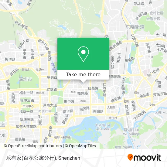 乐有家(百花公寓分行) map