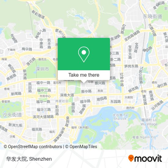华发大院 map