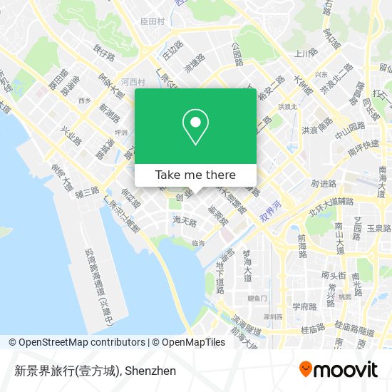 新景界旅行(壹方城) map