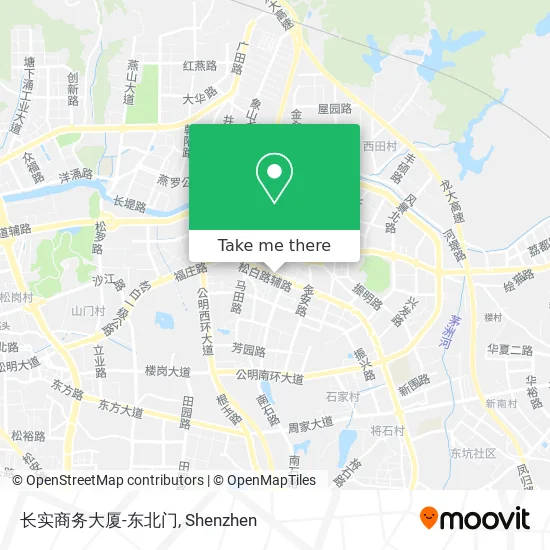 长实商务大厦-东北门 map