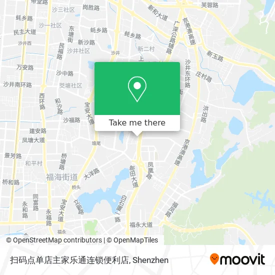 扫码点单店主家乐通连锁便利店 map