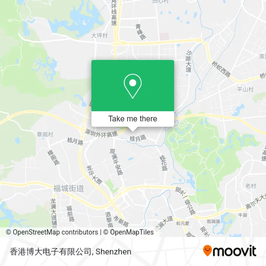 香港博大电子有限公司 map
