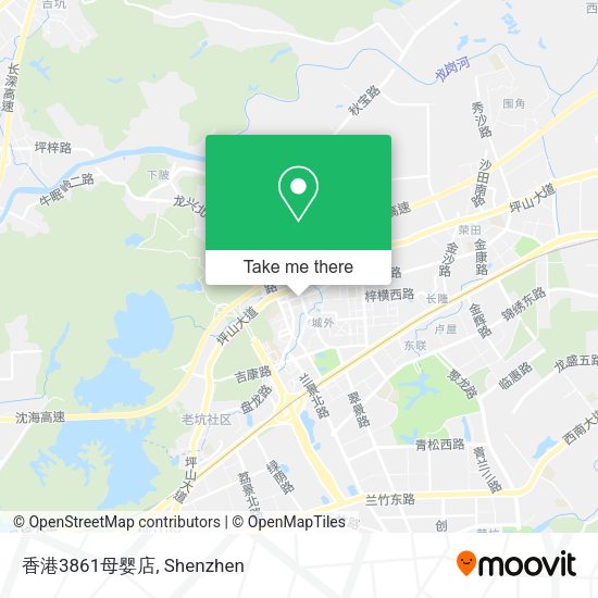 香港3861母婴店 map