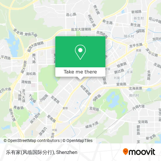 乐有家(风临国际分行) map