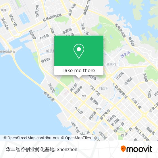 华丰智谷创业孵化基地 map