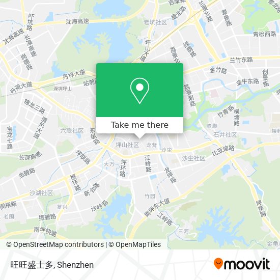 旺旺盛士多 map