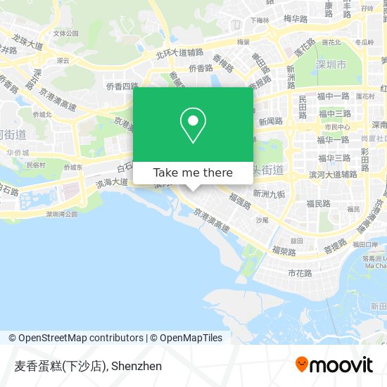 麦香蛋糕(下沙店) map